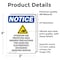 Signmission Safety Culture Sign, 3.5 in Width, Vinyl Decal, Rectangle OS-2PACK-NS-D-35-V-10201 - alternate 2